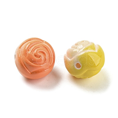 Baking Painted ABS Plastic Beads KY-C017-02-1