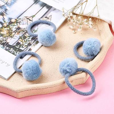 Imitation Wool Girls Hair Accessories OHAR-S190-17A-1