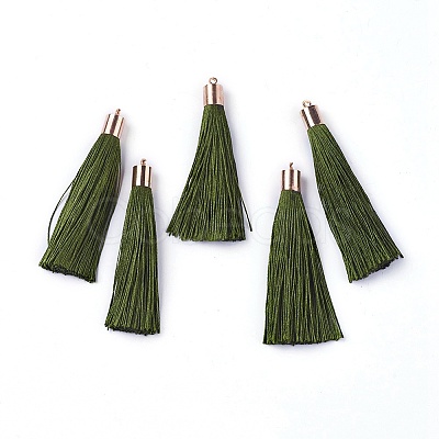 Polyester Tassel Big Pendant Decorations X-FIND-E018-D14-1