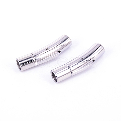 Stainless Steel Bayonet Clasps STAS-CJC0003-03P-D-1