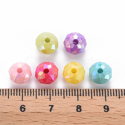 Opaque Acrylic Beads MACR-Q239-018-1