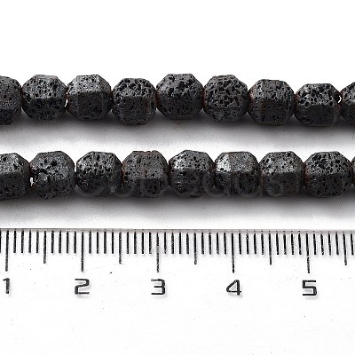 Natural Lava Rock Beads Strands G-H303-C29-1