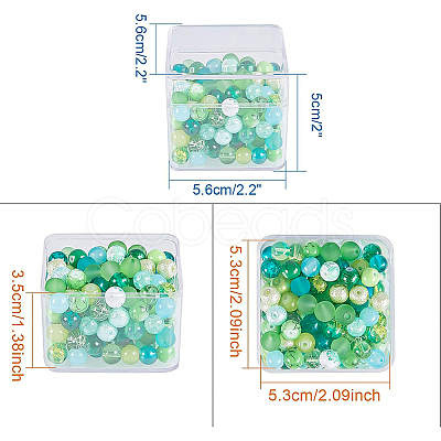 Plastic Bead Containers CON-BC0004-24B-1