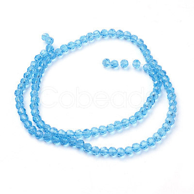 Glass Beads Strands X-EGLA-J042-4mm-07-1