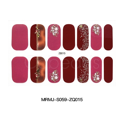 Full Wrap Gradient Nail Polish Stickers MRMJ-S059-ZQ015-1