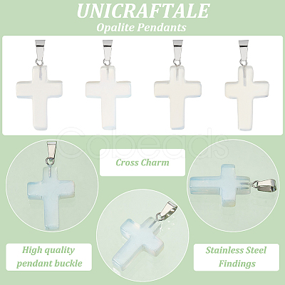 Unicraftale 16Pcs Opalite Pendants G-UN0001-15-1