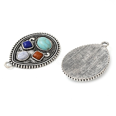 Tibetan Style Alloy Big Pendants PALLOY-TAC0044-12AS-1