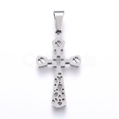 304 Stainless Steel Pendants STAS-H469-07-1