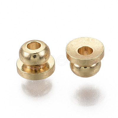 Brass Spacer Beads X-KK-T063-002-NF-1