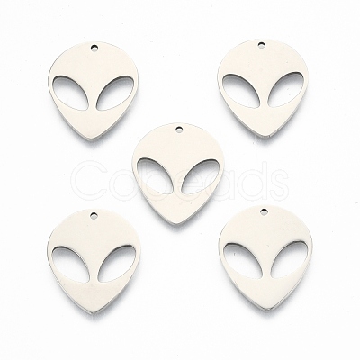 Non-Tarnish 201 Stainless Steel Pendants STAS-N098-117P-1