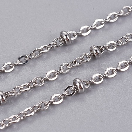 304 Stainless Steel Cable Chains STAS-I107-16P-1