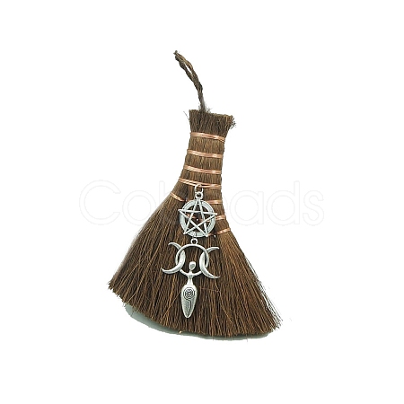 Witch Altar Broom Charm Ornament PW-WGE82B2-03-1