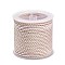 11M Polyester Braided Cord with Cotton Core, Misty Rose, 2.5mm, about 10.0465 Yards(11m)/Roll