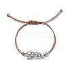 304 Stainless Steel Macrame Pouch Bracelet Making for Stone Holder AJEW-JB01193-04-1