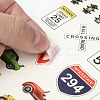 Paper Picture Stickers DIY-F025-F04-4