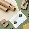 Golden Plated Brass Sealing Wax Stamp Head AJEW-WH0208-951-6