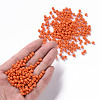 Baking Paint Glass Seed Beads SEED-US0003-3mm-K4-4