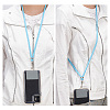 AHADERMAKER 5 Sets 5 Colors Adjustable Nylon Phone Lanyards for Around The Neck AJEW-GA0005-50-3