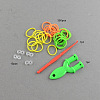 Top Selling Children's Toys DIY Colorful Rubber Loom Bands Refill Kit with Accessories DIY-R009-02-2