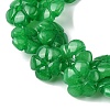 Dyed Natural Malaysia Jade Beads Strands G-H023-B18-01-4