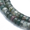 Natural Moss Agate Beads Strands G-F631-A21-3