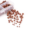 340Pcs 4 Sizes Synthetic Goldstone Beads Strands G-LS0001-11-2