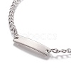 304 Stainless Steel Link Bracelets BJEW-I274-37S-2