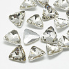 Pointed Back Glass Rhinestone Cabochons RGLA-T087-12mm-01-1