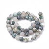 Natural Tree Agate Beads Strands G-T106-036-3