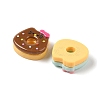 Opaque Resin Imitation Food Decoden Cabochons RESI-S396-04-2