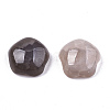 Natural Crackle Grey Agate Cabochons G-T131-50-2