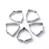 Tarnish Resistant 304 Stainless Steel Cookie Cutters DIY-E012-79-7