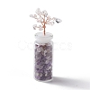 Chip Natural Amethyst & Quartz Crystal Display Decorations DJEW-D005-01R-03-2