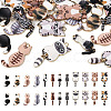 24Pcs 12 Styles Rack Plating Alloy Enamel Pendants ENAM-TA0001-47-9