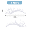 PET Eyelash Car Stickers STIC-WH0004-04A-2