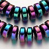 Electroplate Non-magnetic Synthetic Hematite Beads Strands G-F300-16-02-1