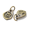 Tibetan Style Brass Pendants KK-M284-44AB-2