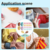 Nbeads Owl Silicone Knitting Needle Stoppers DIY-NB0010-75-6