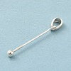 925 Sterling Silver Pendant Bails STER-P048-01C-S-2
