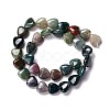Natural Indian Agate Beads Strands G-B022-04-2