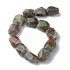 Natural Afican Bloodstone Beads Strands G-F743-04F-3