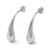 304 Stainless Steel Stud Earrings EJEW-Z022-31P-1