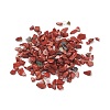 Natural Red Jasper Chips Beads G-O103-24-2