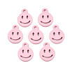 Spray Painted Alloy Charms X-PALLOY-T075-121C-RS-1