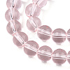 Transparent Glass Beads Strands GLAA-T032-T8mm-10-2