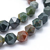 Natural Bloodstone Beads Strands G-F523-16-8mm-3