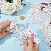 Flower Polyester Computerized Embroidery Sew on Ornament Accessories DIY-WH0504-165A-3