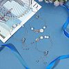 Unicraftale DIY Flat Round Bracelet Making Kits DIY-UN0003-54-6