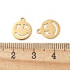 304 Stainless Steel Charms STAS-L022-452G-3