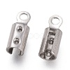 Tarnish Resistant 304 Stainless Steel Folding Crimp Ends STAS-L262-04B-P-2